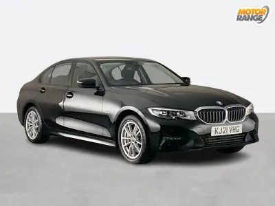 Used BMW 330e 2021 Black Sedan