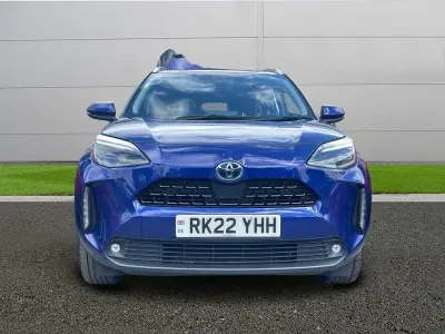 Usata Toyota Yaris Hybrid 2022 Blu Utilitaria