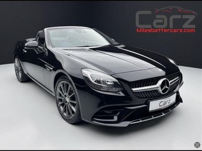 Used Mercedes SLC200 AMG line 184 HP (135 kW) 2017 Black Cabriolet