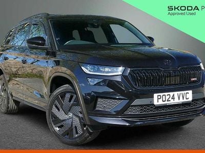 Używany Skoda Kodiaq vRS 241 KM (177 kW) 2024 Czarny SUV