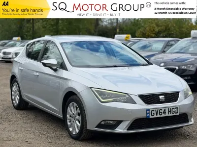 Usado Seat Leon SE 105 HP (77 kW) 2015 Prateado Citadino