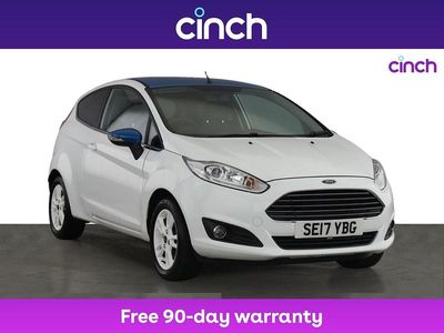White Used 2017 Ford Fiesta Zetec Hatchback | £7,999 (Fair price)