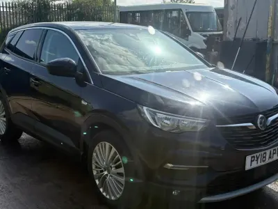 Used Vauxhall Grandland X Sport 120 HP (88 kW) 2018 Mauve/purple SUV