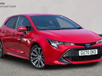 Used Toyota Corolla Design 122 HP (89 kW) 2020 Scarlet flare