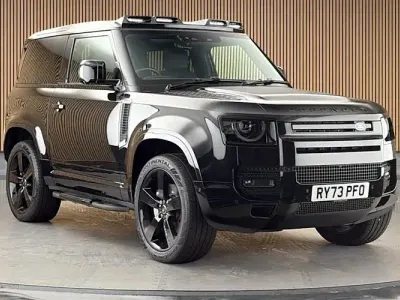 Used Land Rover Defender HSE Dynamic 300 HP (220 kW) 2023 Santorini black SUV