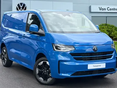 New VW T7 Pro 2026 Blue Van