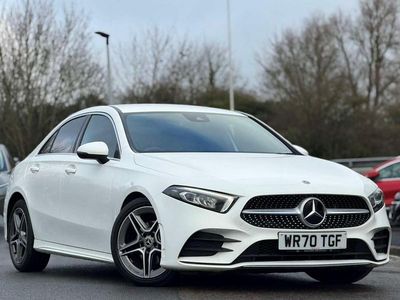 Used Mercedes A200 AMG line 150 HP (110 kW) 2020 White Sedan