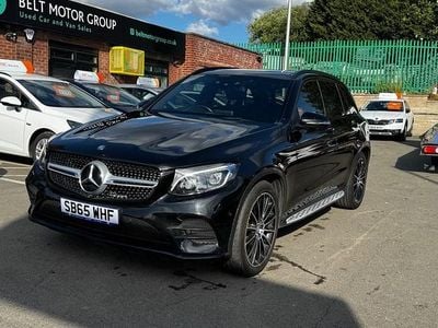 Used Mercedes GLC220 AMG Line Premium 170 HP (125 kW) 2015 Black SUV