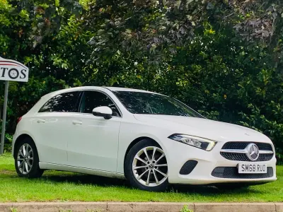 Used Mercedes A180 116 HP (85 kW) 2018 White Hatchback