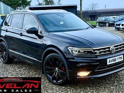 Black Used 2016 VW Tiguan R-line SUV | £14,850 (Fair price)