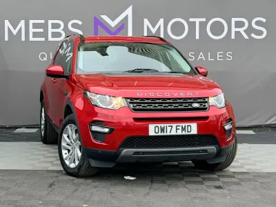 Begagnad Land Rover Discovery Sport SE 2017 Röd SUV