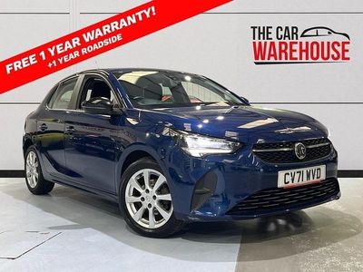 Used Vauxhall Corsa 75 HP (55 kW) 2021 Blue Hatchback