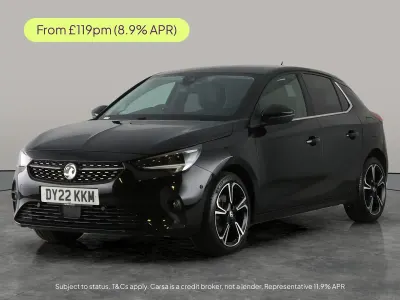 Used Vauxhall Corsa Edition 102 HP (75 kW) 2022 Black Hatchback