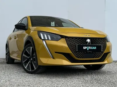 Used Peugeot e-208 GTi 100 kW (136 HP) 2022 Yellow Hatchback