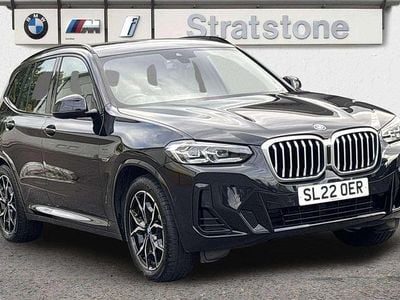 Black Used 2022 BMW X3 M Sport SUV | £31,690 (Good price)