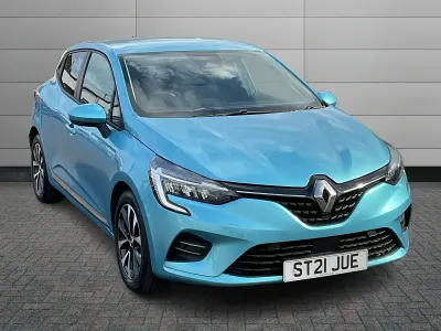 Used Renault Clio Iconic 85 HP (62 kW) 2021 Blue  Hatchback