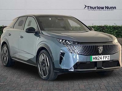 Blue Used 2024 Peugeot e-3008 GT SUV | £24,480