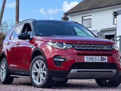Begagnad Land Rover Discovery Sport HSE 180 HK (132 kW) 2015 Röd SUV
