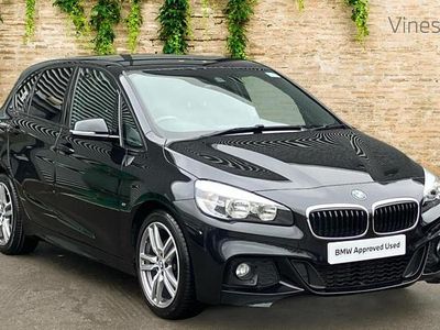 Black Used 2017 BMW 216 Active Tourer M Sport MPV | £13,338 (Fair price)