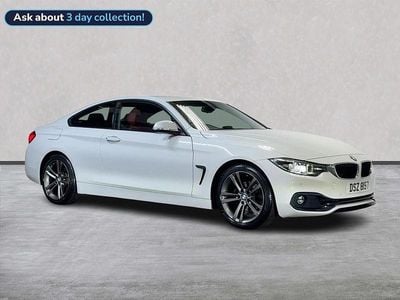 White Used 2019 BMW 420 Sport Line Coupe | £14,749 (Good price)