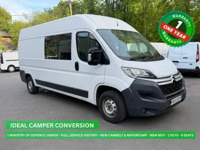 Begagnad Citroën Relay 130 HK (95 kW) 2026 Vit Van