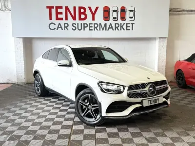 Used Mercedes GLC220 AMG line 194 HP (142 kW) 2019 White SUV