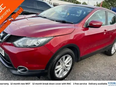 Used Nissan Qashqai Acenta 2014 Red SUV