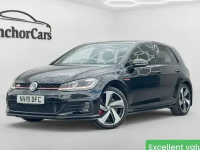 Used VW Golf VII GTI 245 HP (180 kW) 2019 Black Hatchback
