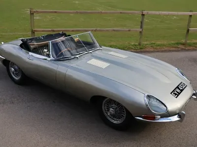 Używany Jaguar E-Type 1965 Srebrny Kabriolet