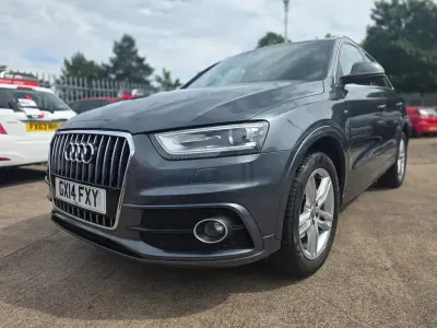 Used Audi Q3 S-Line 177 HP (130 kW) 2014 Grey SUV