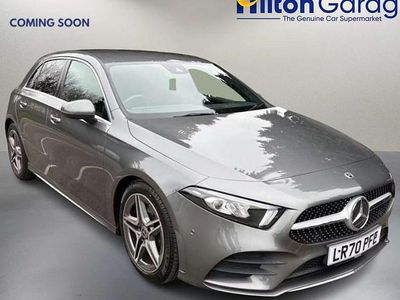 Used Mercedes A200 AMG line 163 HP (119 kW) 2020 Grey Hatchback