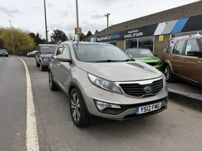 Used Kia Sportage 115 HP (84 kW) 2012 Silver SUV