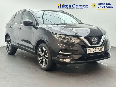 Used Nissan Qashqai N-Connecta 2017 Black SUV