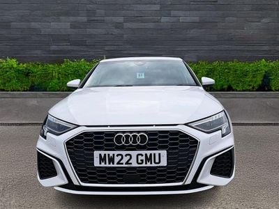 Used Audi A3 S-Line 148 HP (108 kW) 2022 White Sedan