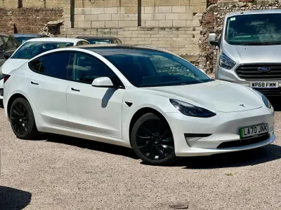 Used Tesla Model 3 Long Range AWD 366 kW (498 HP) 2021 White Sedan