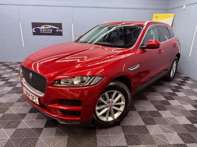 Used Jaguar F-Pace Prestige 180 HP (132 kW) 2019 Red SUV