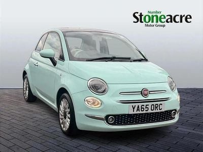 Usado Fiat 500 Lounge 69 HP (50 kW) 2016 Verde Citadino