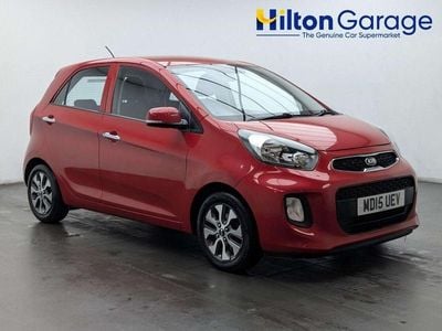 Used Kia Picanto 84 HP (61 kW) 2015 Red Hatchback