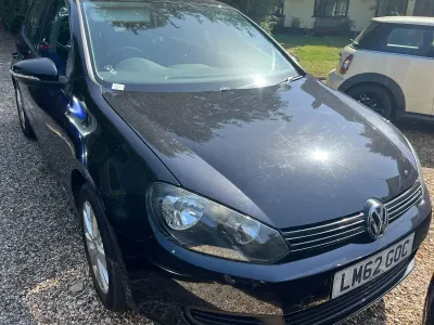 Used VW Golf VII Match 2012 Black Hatchback