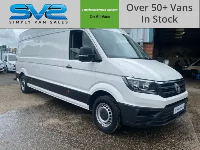 Used VW Crafter 140 HP (102 kW) 2021 White Van