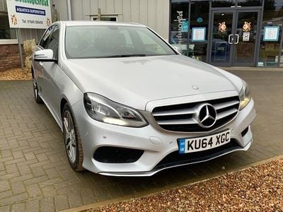 Silver Used 2014 Mercedes E250 AMG Sedan | £7,995 (Fair price)