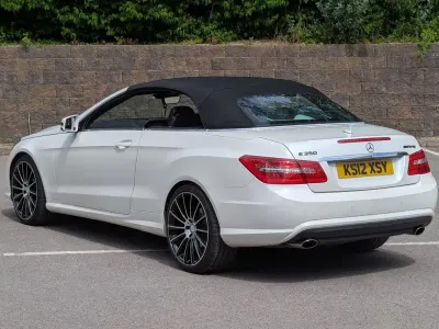 Used Mercedes E350 265 HP (194 kW) 2012 White Cabriolet