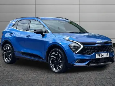 Used Kia Sportage GT-Line 157 HP (115 kW) 2024 Blue SUV