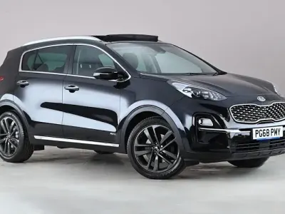 Used Kia Sportage 177 HP (130 kW) 2019 Black SUV