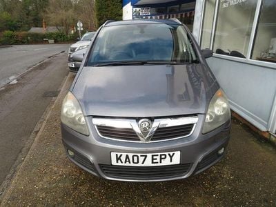 Used Vauxhall Zafira Design Edition 140 HP (102 kW) 2007 Grey MPV