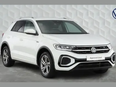 Used VW T-Roc R-line 150 HP (110 kW) 2022 White SUV