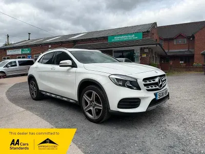 Used Mercedes GLA200 AMG line 156 HP (114 kW) 2018 White SUV