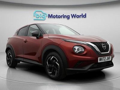 Used Nissan Juke N-Connecta 114 HP (83 kW) 2023 Red SUV