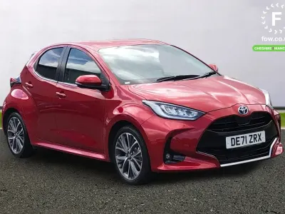 Used Toyota Yaris 116 HP (85 kW) 2021 Red Hatchback