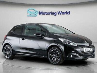 Black Used 2018 Peugeot 208 Hatchback | £6,882 (Fair price)